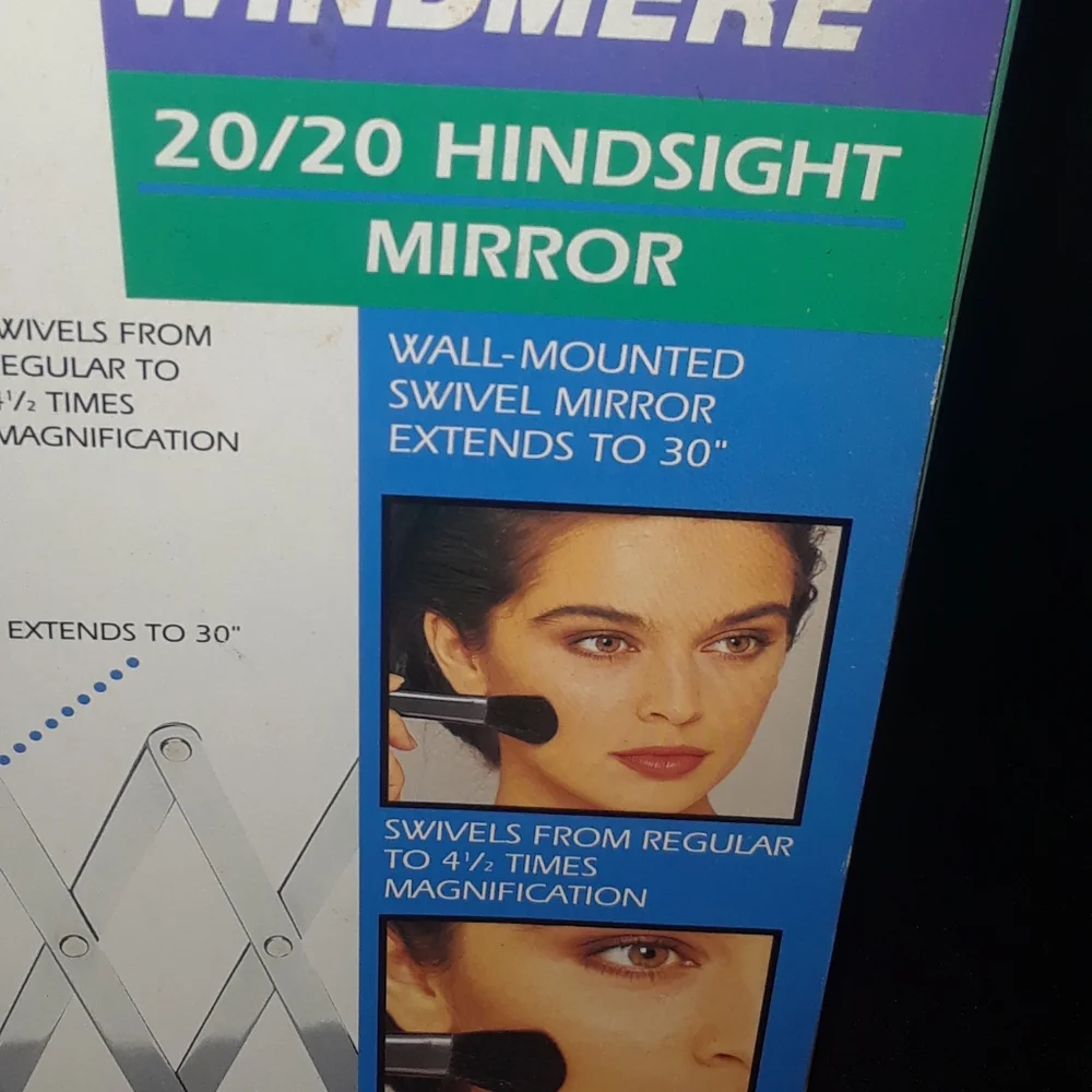 Windmere adjustable, double sided Mirror